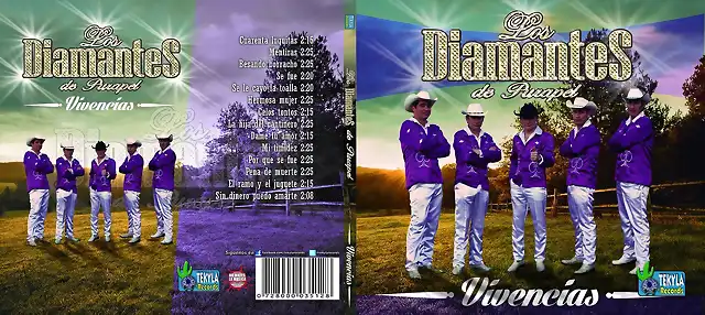 Los Diamantes De Purapel - Vivencias CD 2015