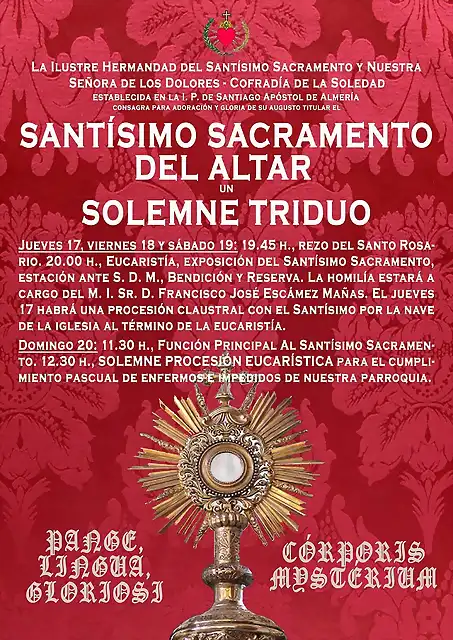 Cartel Triduo sacramental(1)