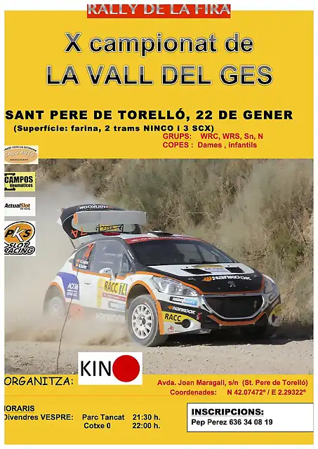 rally de la fira 16