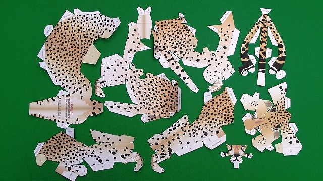 Cheetah (Papercraft) by Pendragon