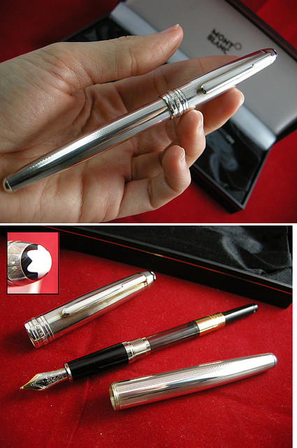 Mont Blanc Silver FP NOS, Box, final Mont Blanc Silver FP NOS, Box, final