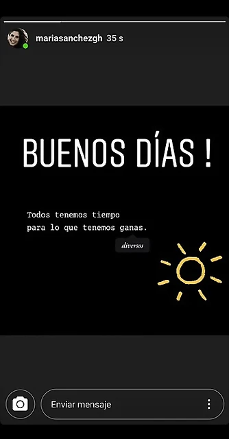 Mar?a IG Stories 8-7-2019 Mar?a IG Stories 8-7-2019