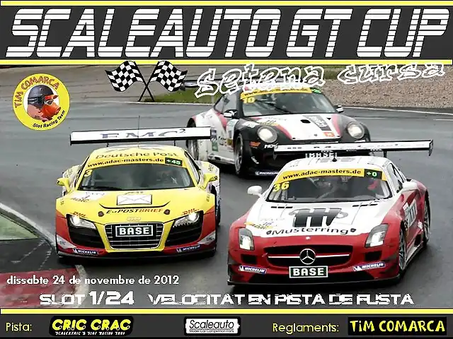 Cartell Scaleauto GT - Cursa 7