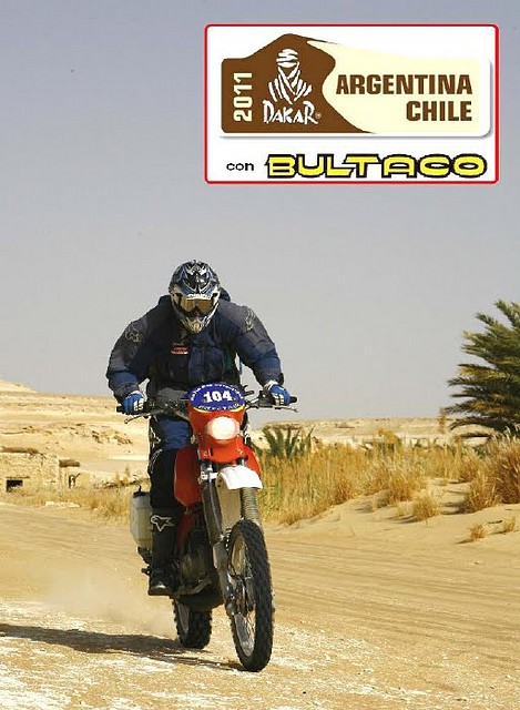 Poster_Bultaco Dakar 2011