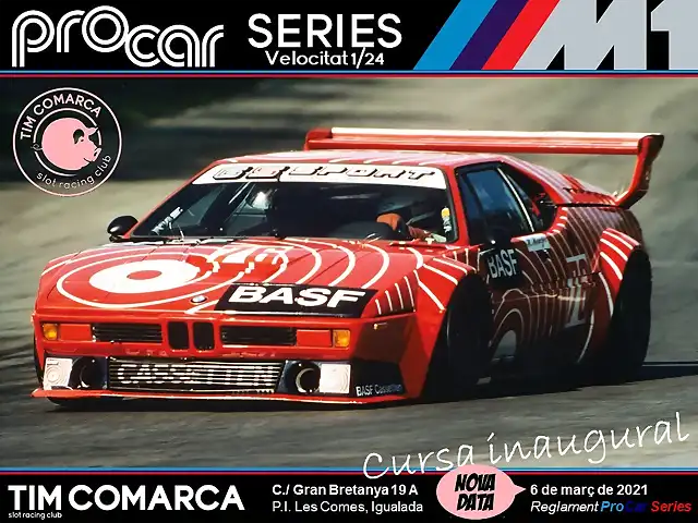 Cartell ProCar Series - cursa pilot 3