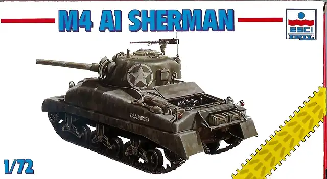 Esci - M4A1-Sherman Composite Hull - 1-72