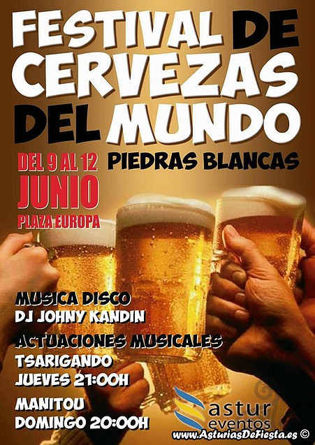 6. Festival de las cervezas del mundo (Piedras Blancas)