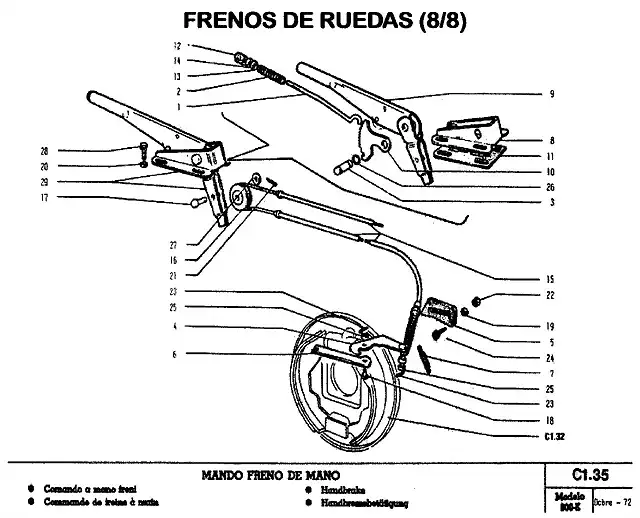 FRENO DE MANO