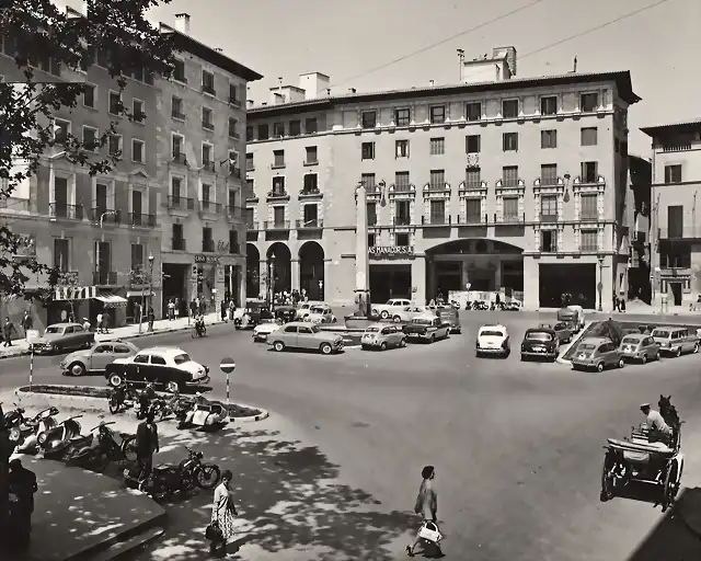 Palma - Plaza de las Tortugas, 1961