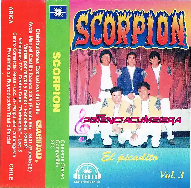 Scorpion Vol.3 - El Picadito - www.chiletropikal.blogspot.com