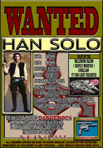 HANSOLOWANTEDPOSTER