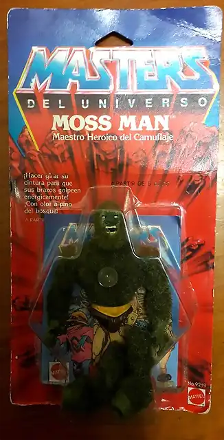 Moss Man Vintage Card