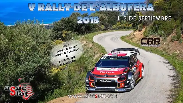 CARTEL V RALLY DE L?ALBUFERA