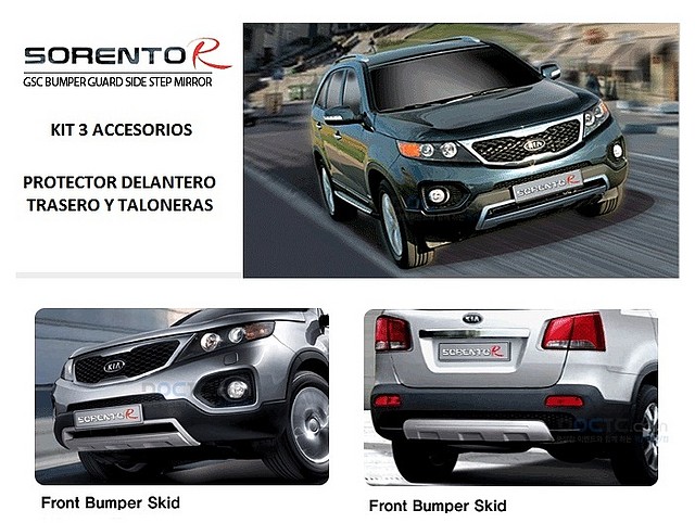 kit protector delantero trasero y taloneras.KSR-KPDTT-42307.1Doctc