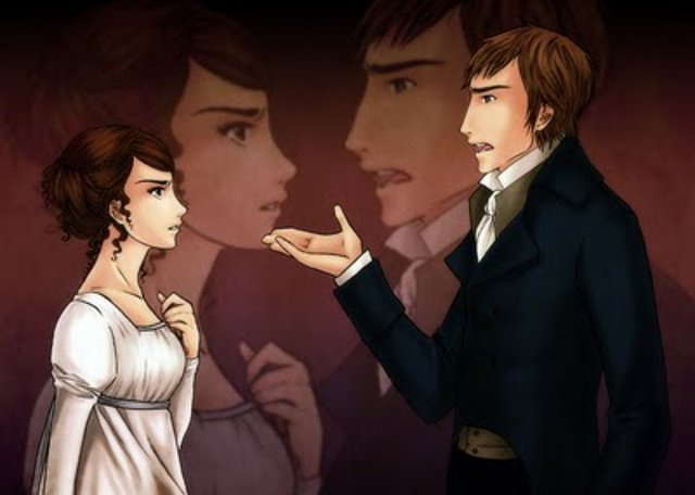 Mr Darcy y Elisabeth Bennet