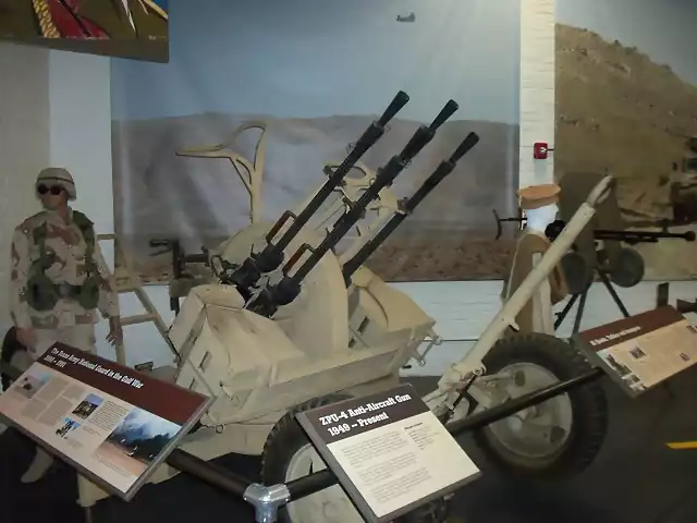 ZPU4 Anti-Aircraft Gun 1949-Present