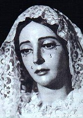 La Virgen de la Merced de Sevilla mantilla