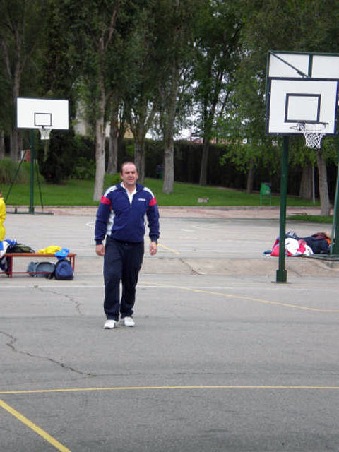 La tensin del entrenador ya desde el principio