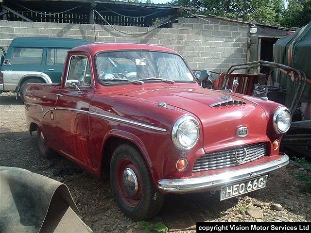 Austin_A55_pick__up_red