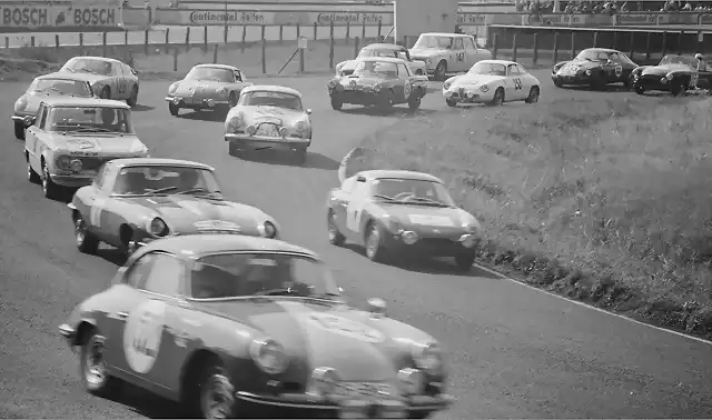 Porsche 356 & Jaguar E-Type - TdF'63