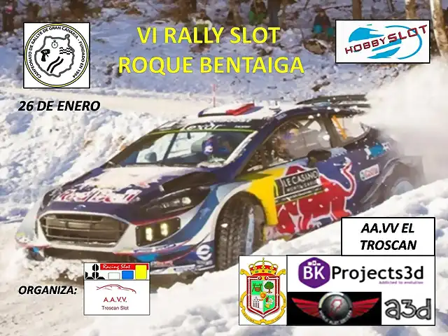 cartel del rally