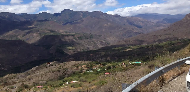 Paisaje del Cañon del Chicamocha Paisaje del Cañon del Chicamocha