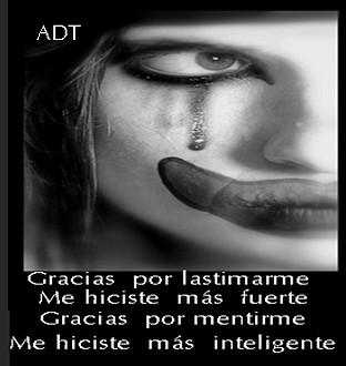 GRACIAS  POR MENTIRME