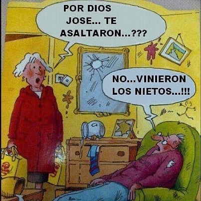 Vinieron los nietos