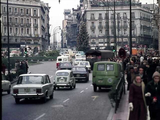 Madrid Puerta del Sol 1978