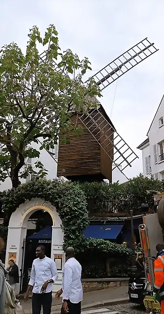 Montmartre. Moulin de la Galette