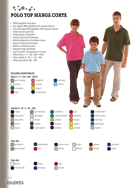 Polo top Manga Corta (Copiar) Polo top Manga Corta (Copiar)