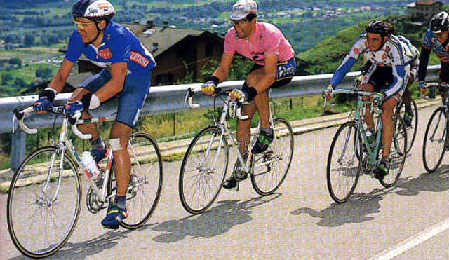 1992 Giro - Chiapucci tirando del grupo