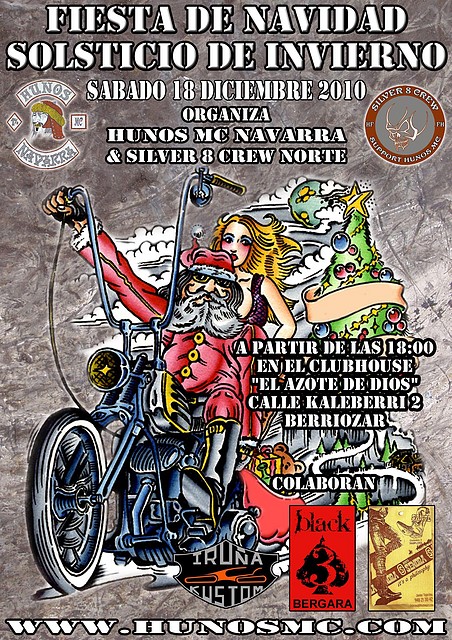 NAVIDAD HUNOS MC NAVARRA 2010 NAVIDAD HUNOS MC NAVARRA 2010