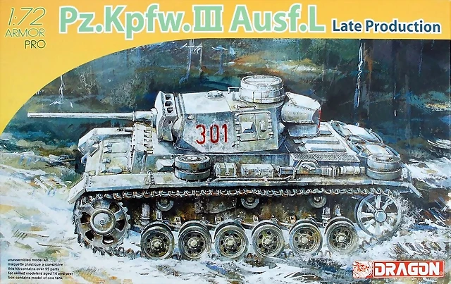 Dragon - Sd.Kfz.141 Panzer III Ausf L Late Production - 1-72