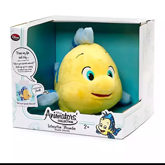 disney-store-animators-animator-dolls-doll-mu?eca-flounder-interactive-interactivo-plush-toy-peluche-the-little-mermaid-ariel-la-sirenita