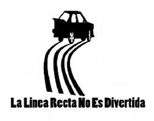 la linea recta no es divertida