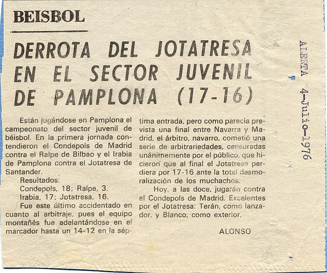 1976.07.04 Sector juvenil