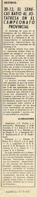 1975.07.02 Ligas sénior y juvenil