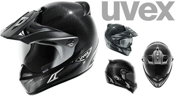 Uvex Carbon Kevlar Enduro Helmets