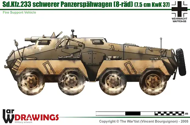 Sd.Kfz.233 (8-Rad) Schwerer Panzersp?hwagen