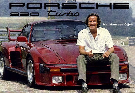 Mansour ojjeh and his porsche 935