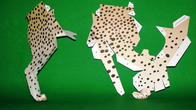 Cheetah (Papercraft) By Pendragon