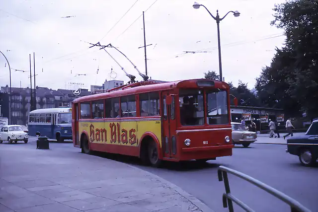 Bilbao - Trolley Bus, 1972,