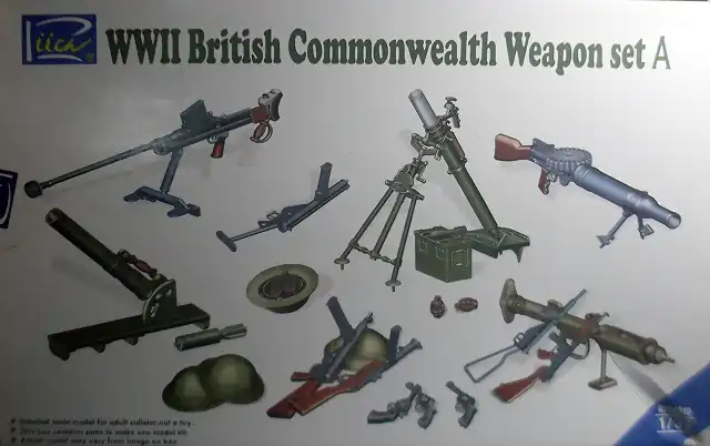 Puck - British Commonwealth Weapons set A