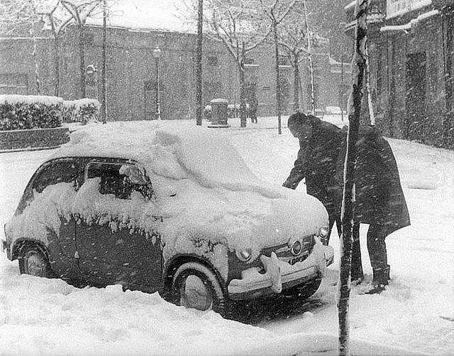 Barcelona nevada 1962 P. Nou (1)