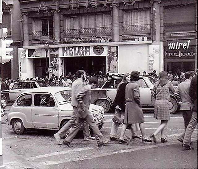 Barcelona - Cinema Atenas, Carrer Balmes, 1968