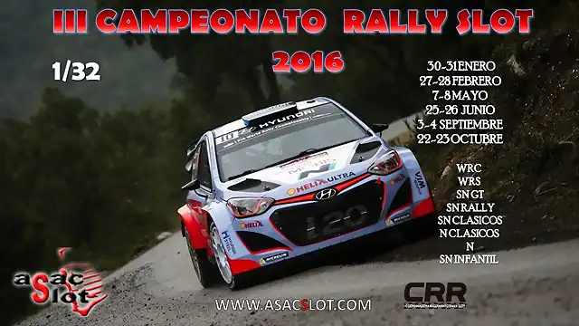 CARTEL RALLYS 2016