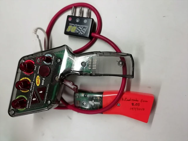 Mando negro SCP1 sin cartucho con CRI y telemetry box Mando negro SCP1 sin cartucho con CRI y telemetry box
