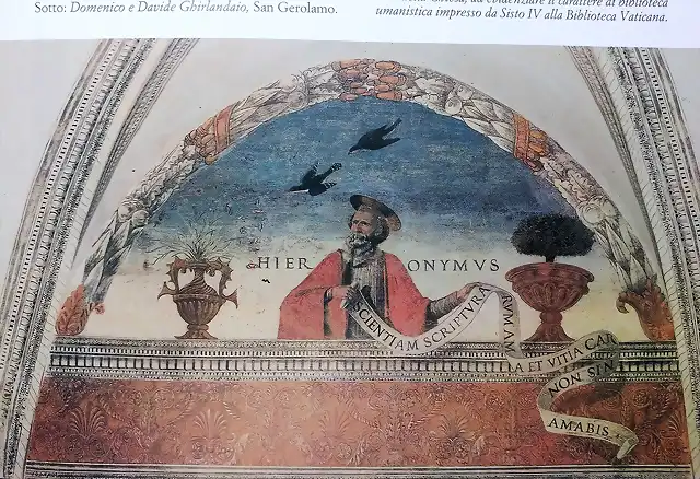 biblioteca greca e latina 3 Ghirlandaio