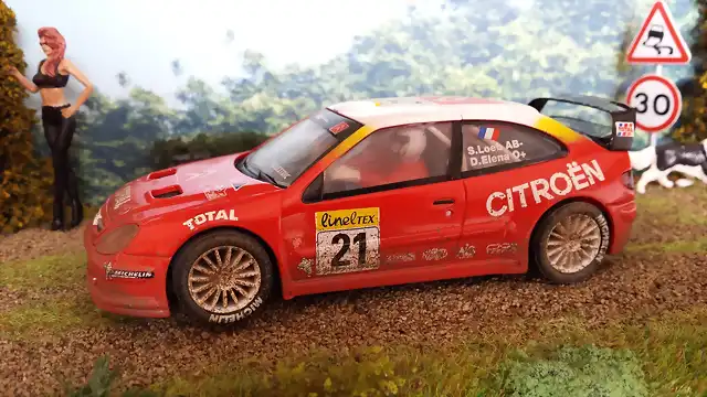 CITROEN XSARA T4 WRC 2001 MONTECARLO LOEB